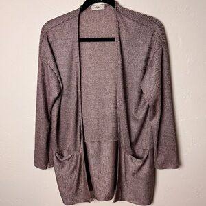 vLd open front cardigan size small Victoria Leland Designs